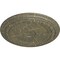 Ekena Millwork Carlsbad Ceiling Medallion (Fits Canopies up to 5 1/2"), 31 1/8"OD x 1 1/2"P, Witch Hazel Crackle CM31CAWHC - alternate 2